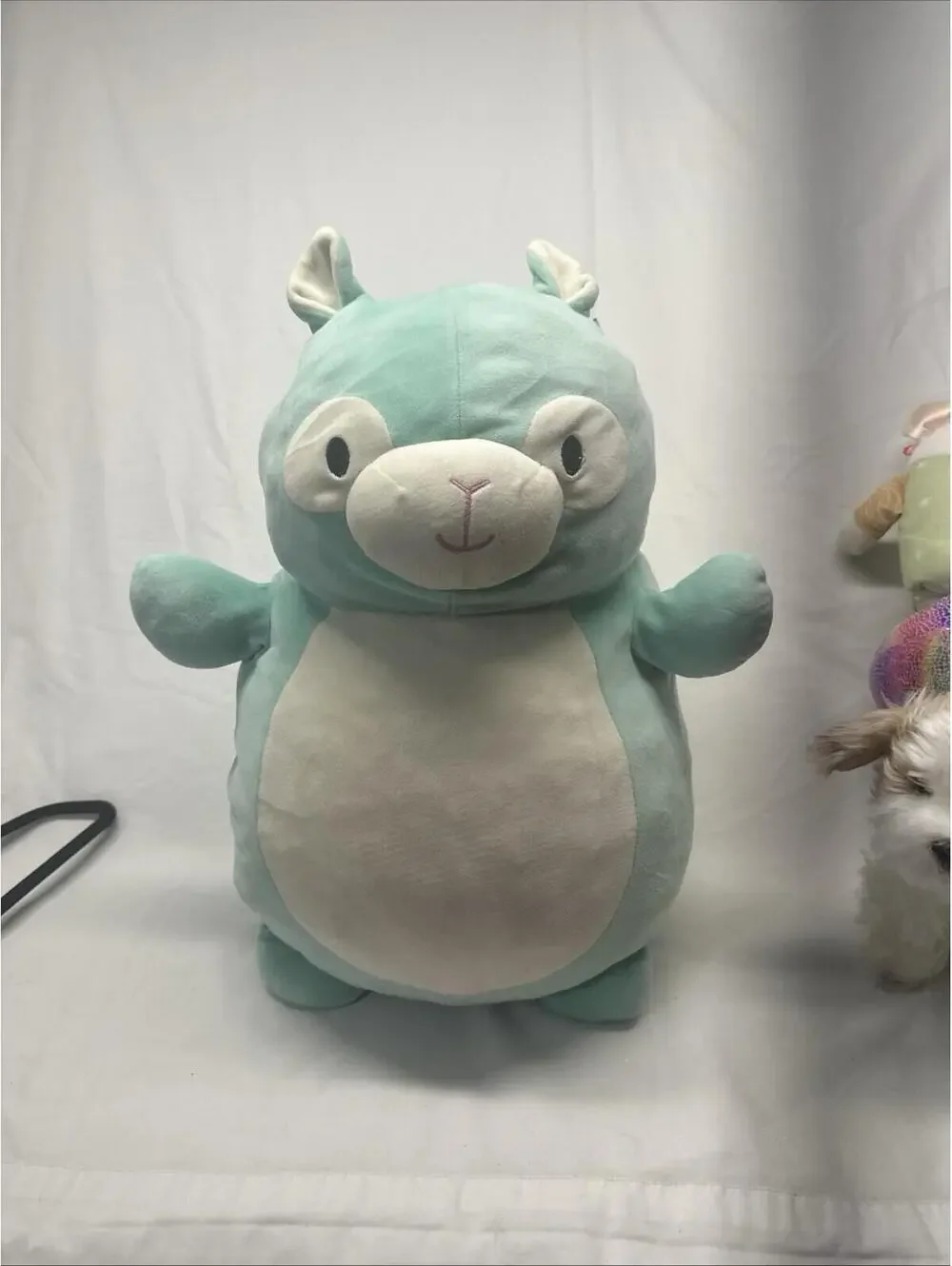 Squishmallow Large 18” PIERRE the Teal Green Alpaca Llama Hug Mees Plush Toy